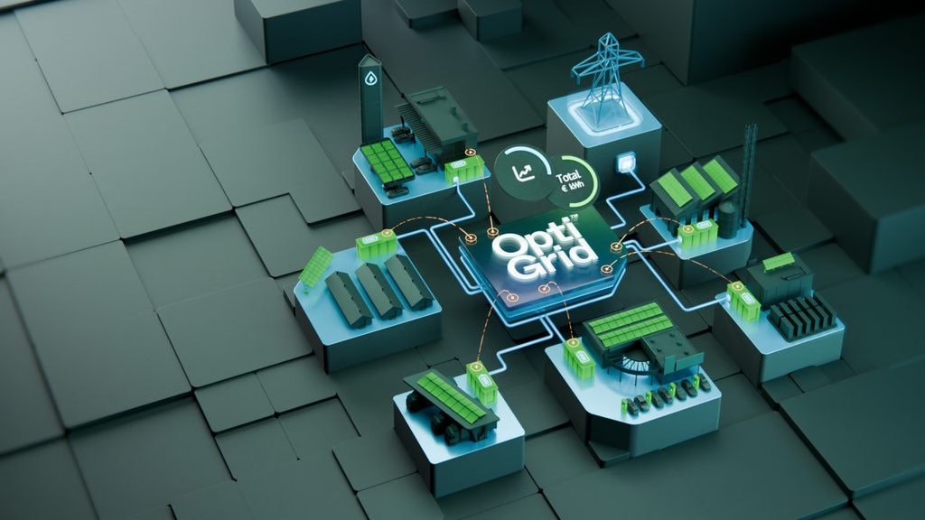 AvantPower OptiGrid 3D energy network visualisation